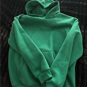 Comfrt Green Hoodie